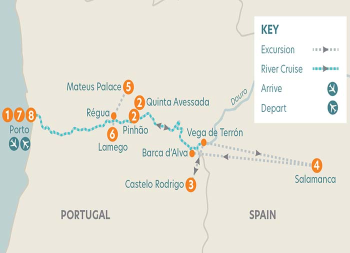 tourhub | Riviera Travel | Gastronomy of the Douro – from Portugal to Spain  - MS Douro Elegance 